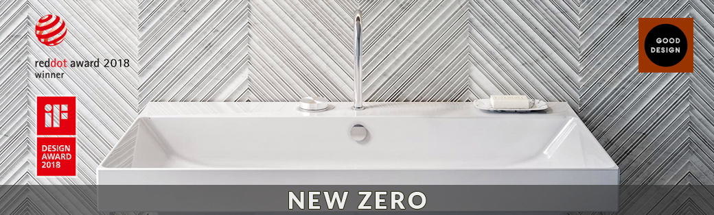 Umywalki ceramiczne Catalano z kolekcji New Zero