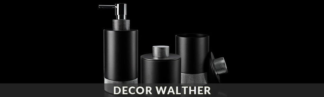 Akcesoria łazienkowe Decor Walther w kolorze - Czarny matowy