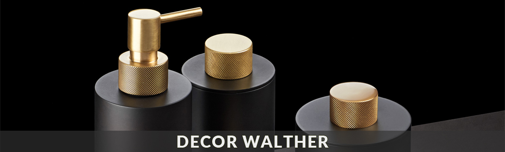 Akcesoria łazienkowe Decor Walther w kolorze - Brąz & Złoto Matowe