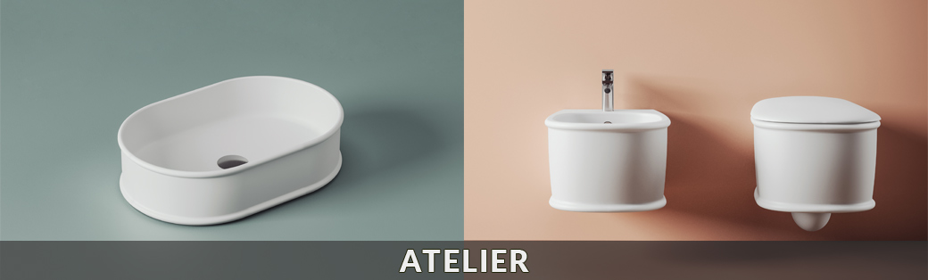 Ceramika sanitarna Artceram z kolekcji Atelier