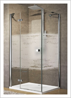 Kabiny prysznicowe Novellini z kolekcji Brera
