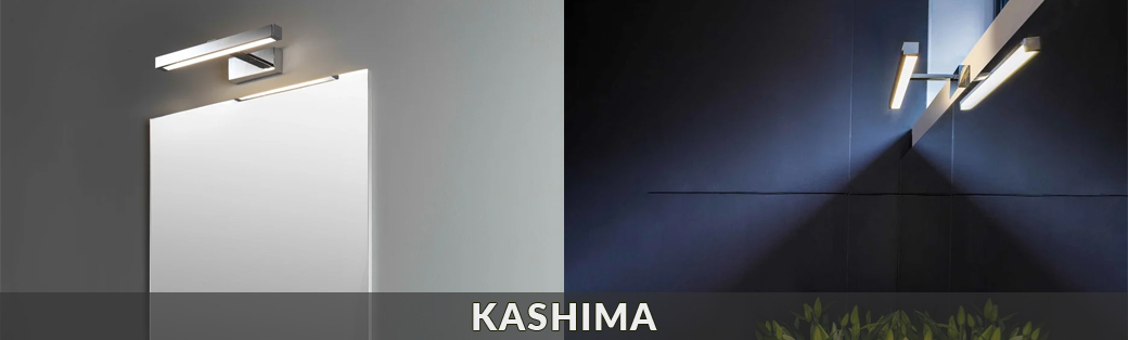Lampy nad lustro łazienkowe Astro Lighting z kolekcji Kashima
