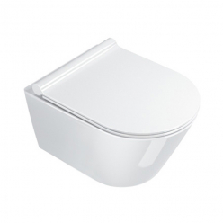 Miska WC wisząca bezrantowa, 50x35 cm - CATALANO - New Zero - 1VSZ50R00